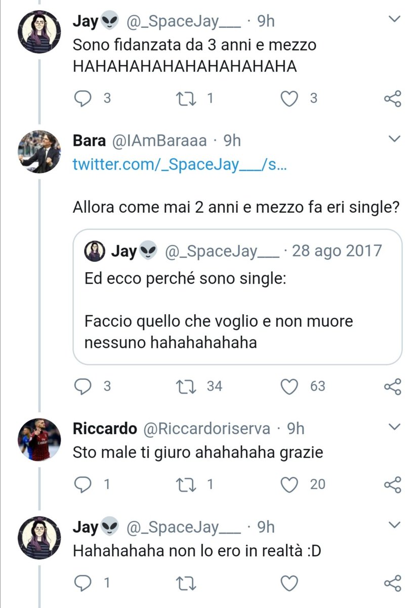 kiofra1's tweet photo. Ce l'hanno nel sangue essere delle cazzare. Pazzesco #spaceJay https://t.co/eWH8yzFBxj