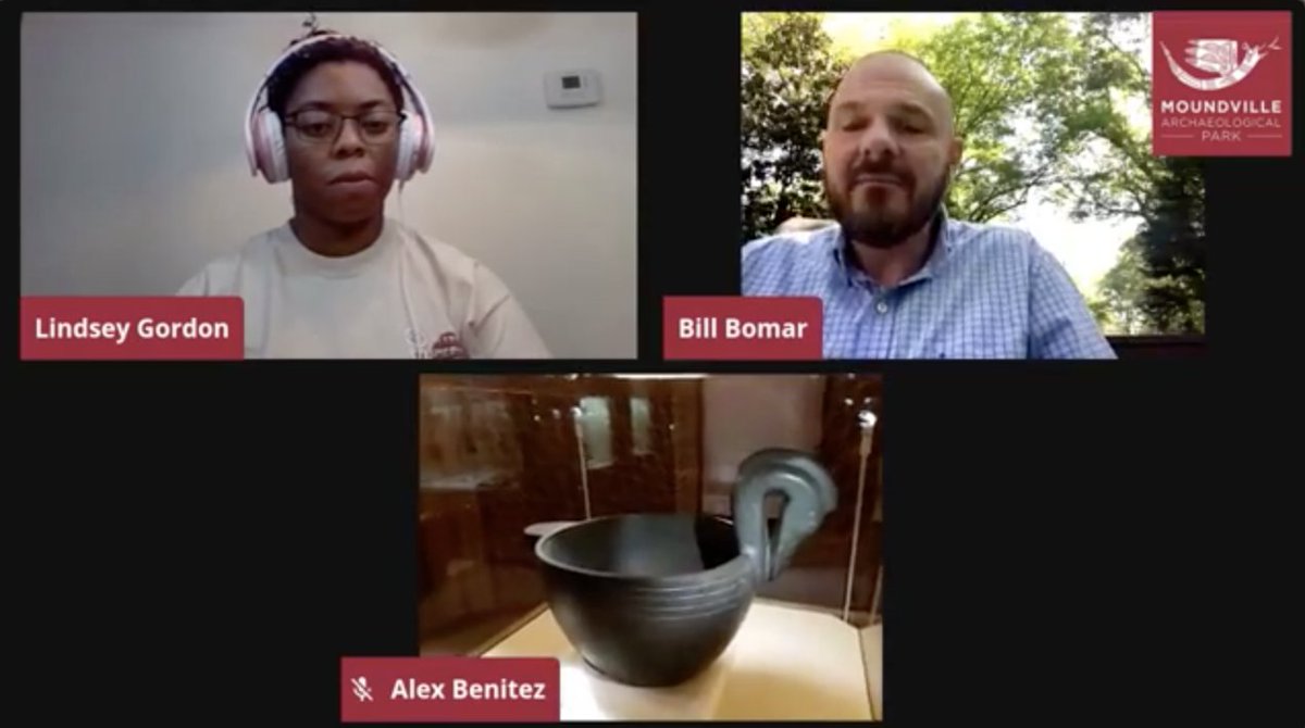 MoundvillePark's tweet photo. #ICYMI: This morning, @MoundvillePark was LIVE with a behind-the-scenes tour of the Jones Archaeological Museum. 🏛️ 

📺 Watch it on @YouTube! 🔗 https://t.co/B00YVolvLJ

#UAMuseums #MuseumFromHome #Moundville #MoundvillePark #RollTide https://t.co/BXlLtCEBtf