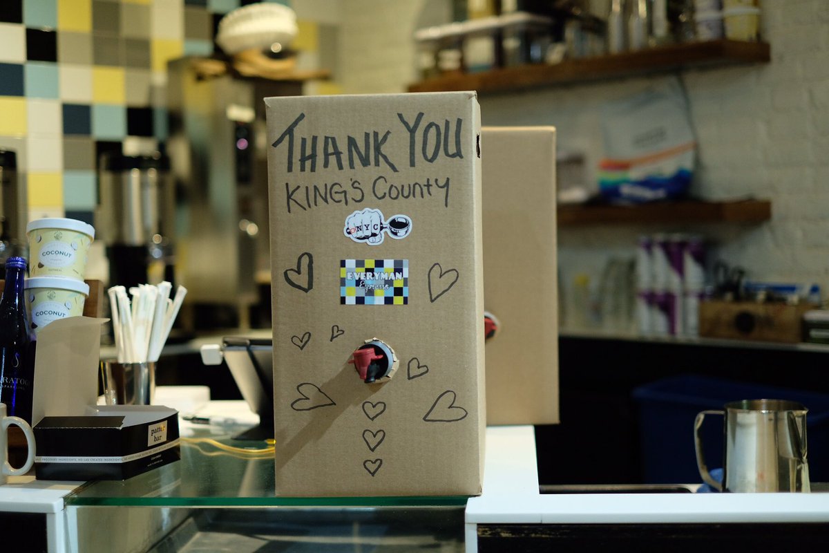 fuelfrontlines's tweet photo. Thank you #kingscountyhospital Enjoy the @counter_culture coffee and nutritious snacks from #patterbar #keetz and @askinosie chocolates! https://t.co/SObwIVYMXT