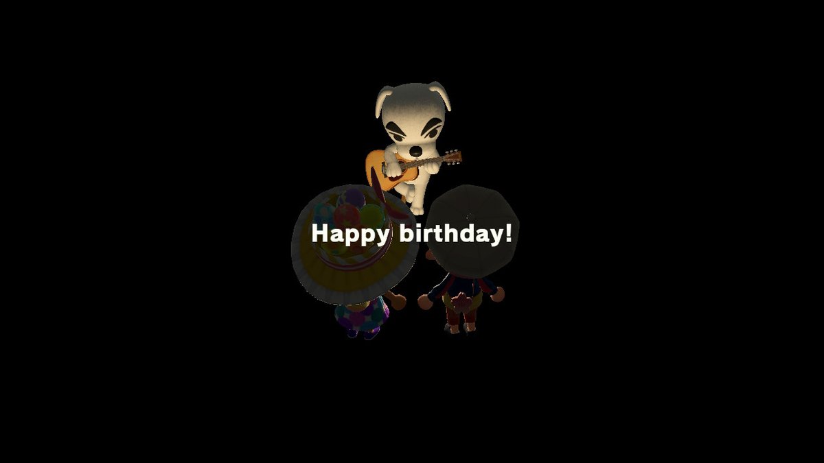 Everberrie's tweet photo. Happy birthday mom!! Glad we were able to hangout through Animal Crossing  
#ACNH @cathy46 https://t.co/CW8DvpaTRx