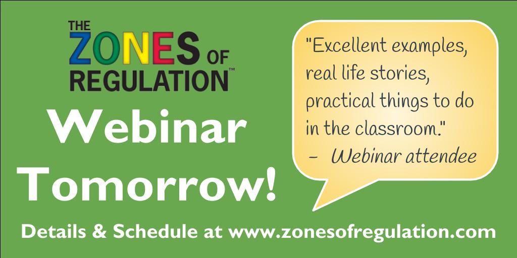 Zones of Regulation on Twitter: “Join creator of The Zones, Leah
