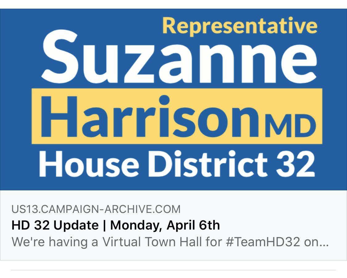 VoteSuz's tweet photo. Here is the latest #TeamHD32 newsletter with #COVID19 updates and resources to help you.
https://t.co/5Oisd3qn6i https://t.co/8hkxRVnZDC