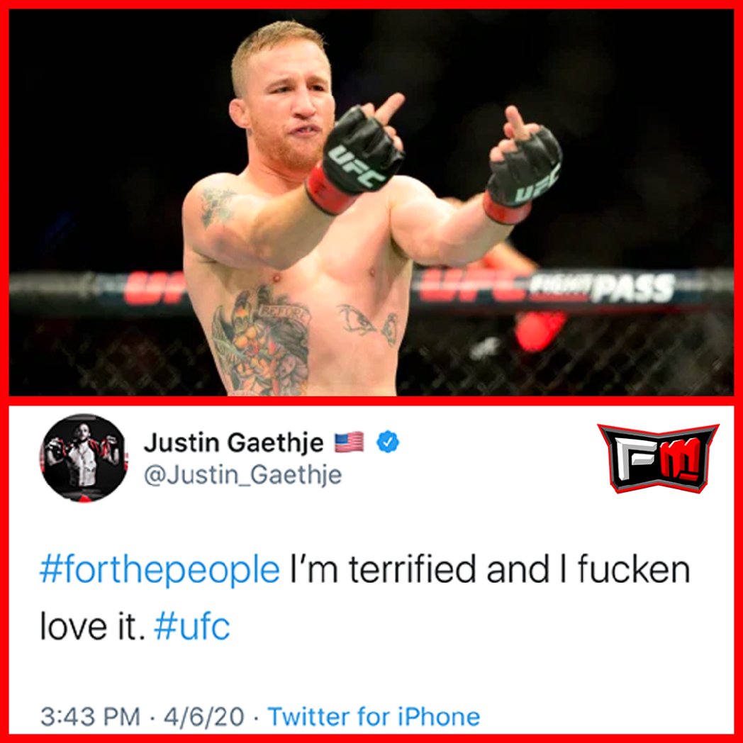 MMAFullMount's tweet image. Justin Gaethje (@Justin_Gaethje) speaks since news broke he's fighting Tony Ferguson at #UFC249