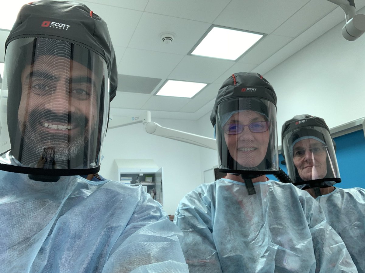 ravi__vohra's tweet photo. Due to #Covid19 redeployment, access to endoscopy at our base hospital is limited. We are using the facilities at our regional private providers temporarily to ensure all patients with suspected #oesophageal #gastic #cancer are investigated quickly during the #COVID19Pandemic https://t.co/M29QNQd7zP