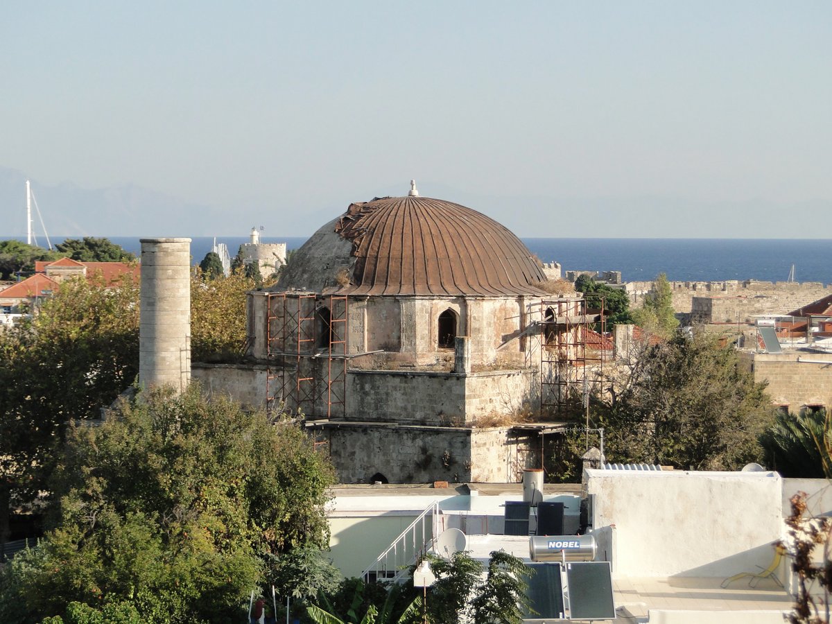 Recep Paşa Mosque, Rhodes (Rodos)Built in 1588 by Grand Vizier Recep Pasha, it somehow survived the destruction of most mosques on the Island by Greeks, and now is in a partially collapsed state