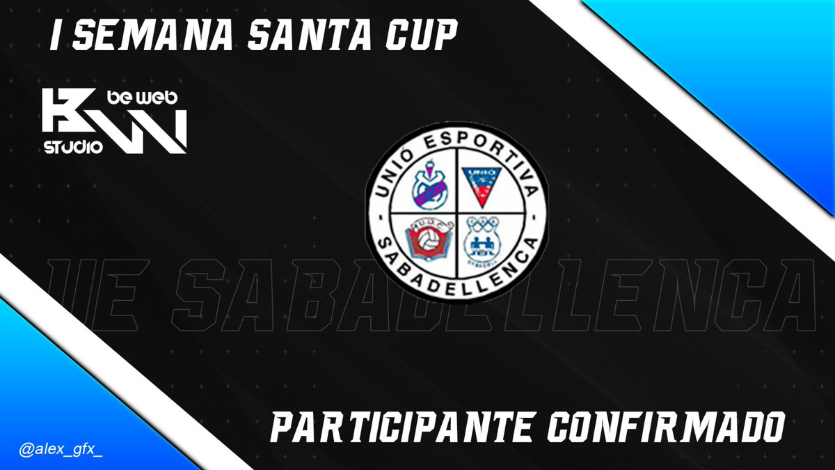 KazkaSbd's tweet photo. Confirmamos que esta Semana Santa estaremos participando en el torneo organizado por @BeWebTw . https://t.co/F2KURiMjQp