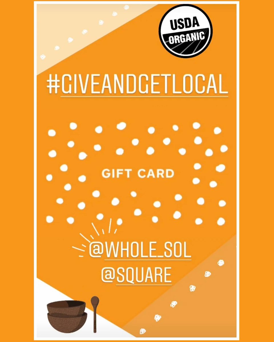 commercesync's tweet photo. We're treating our employees with e-gift cards to help promote the @Square #GiveAndGetLocal project. Our 2nd #localbusiness pick is Whole Sol! Check them out at one of their locations in Denver or Boulder! #DoingMyPartCO https://t.co/Bkfuzsx0cN https://t.co/Rc4eIAJd48