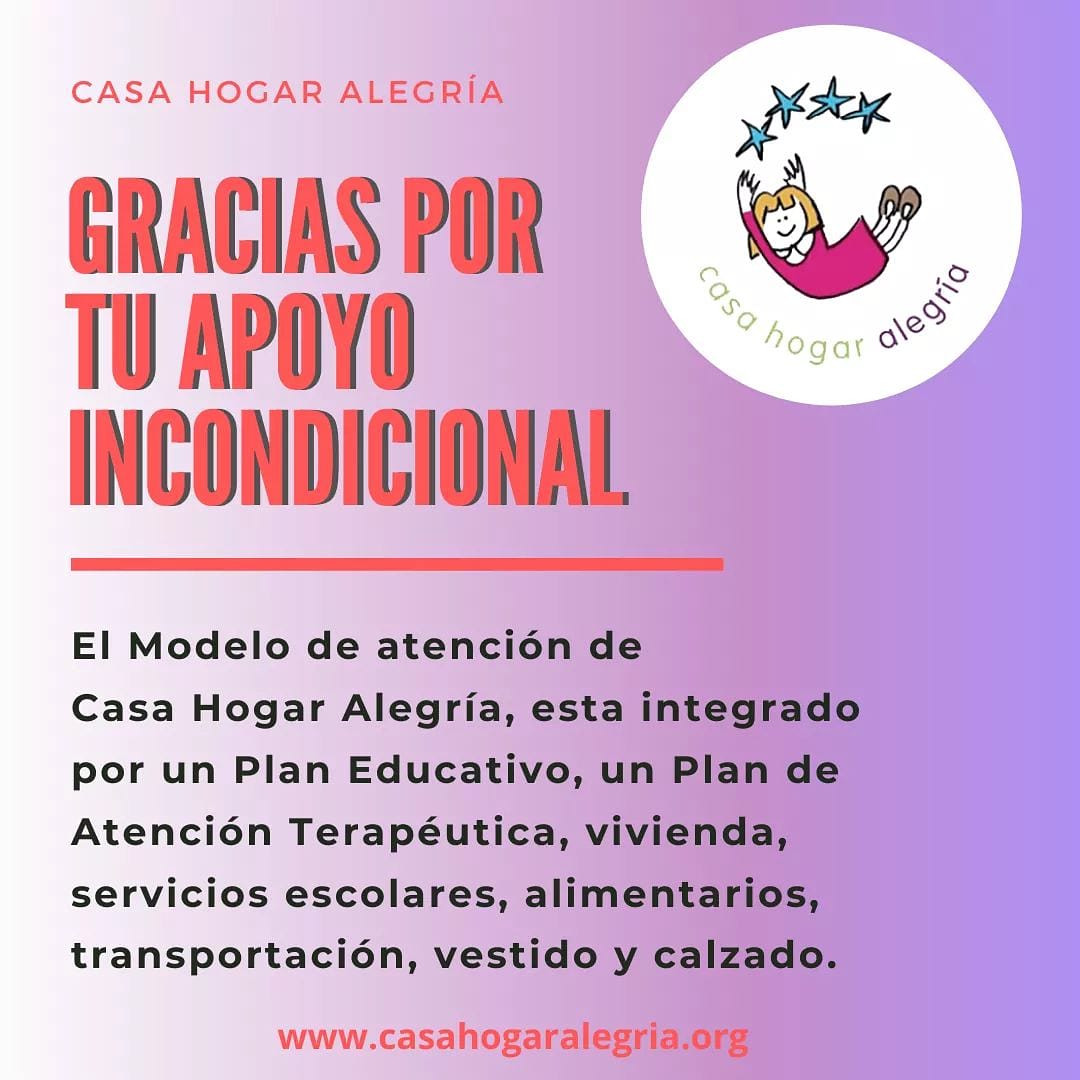 Casa Hogar Alegría tweet media