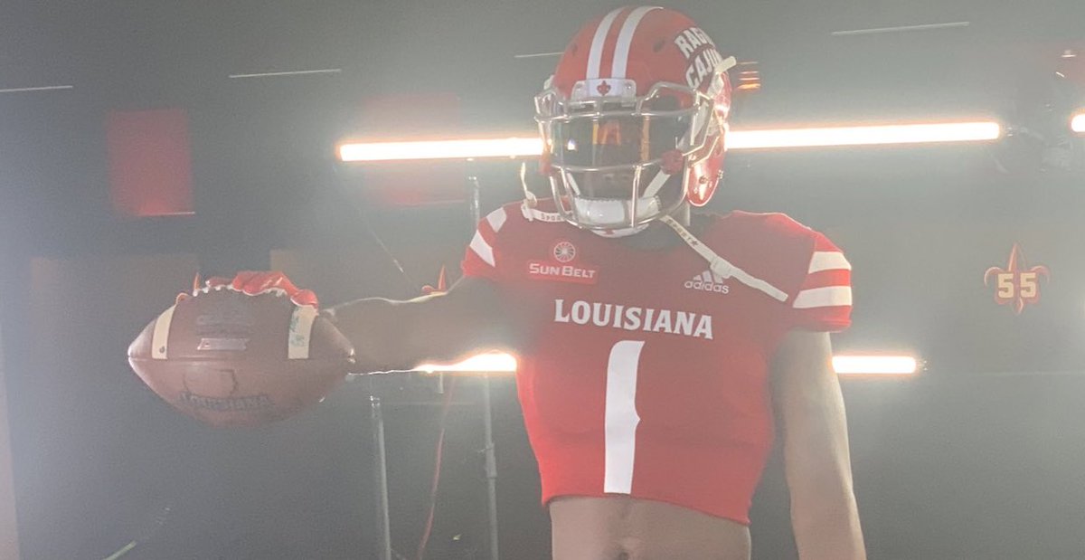 UL247Sports's tweet photo. New: The #RaginCajuns are on the board in the 2021 class.

Logansport (La.) ATH Key'Savalyn Barnes (@barnes_key1) has committed to Billy Napier &amp; Co.

His relationship with new LBs coach Austin Armstrong, entire staff stood out to him in the process.

https://t.co/OK7jQmOpc4 https://t.co/vGrCBVSzZx