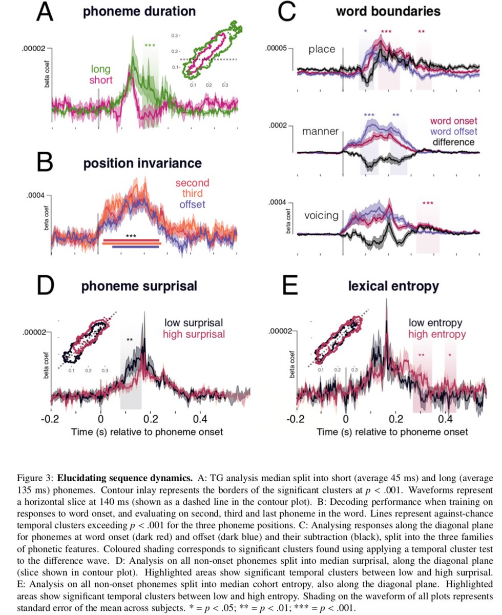 GwilliamsL's tweet photo. our new paper "Neural dynamics of phoneme sequencing" is now on bioRxiv!

https://t.co/jeTipPTXuf

conducted with dream-team @jrking0 @AlecMarantz @davidpoeppel, we use MEG to study how phonemes are processed in continuous naturalistic speech

short summary in thread below:
1/8 https://t.co/yT5bN2PfHw