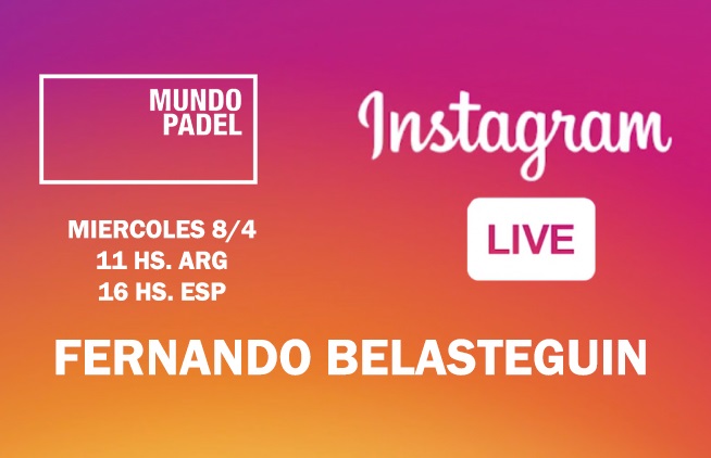 Mundopadel_'s tweet photo. 📡 Este miércoles supertransmisión en vivo de Mundo Padel con el gran @FBelasteguin 📱 No te lo pierdas!!!

⏰ 11 hs. 🇦🇷
⏰ 16 hs. 🇪🇸

#mundopadel #padel #tng #vivo #live @WorldPadelTour  #deporte https://t.co/BPgJhGw0We