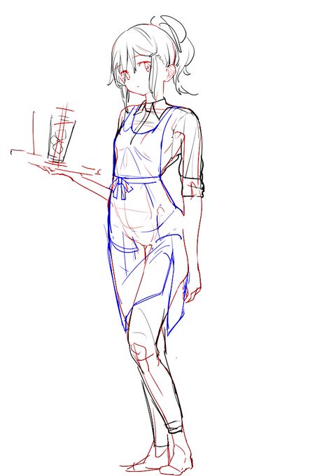 お仕事が忙しくてですね、落描きする時間も無くてですね、 