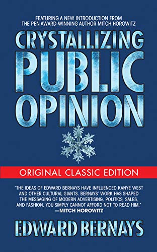 MitchHorowitz's tweet photo. I introduce this new edition of Edward Bernays' amoral masterpiece on shaping public opinion. I highlight the PR master's core points--and attempt to introduce ethics that Bernays himself ignored. @GDMedia3 
https://t.co/MwCL5tF7nw https://t.co/66wA8Tcd7p