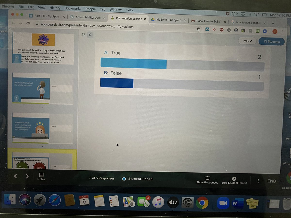 SZMOMIN's tweet photo. Self paced peardeck lesson success! @jillamorgan @MMrbracy @PrincipalLopez9 @ams @amsordonez17 https://t.co/dWnbzDtXF9