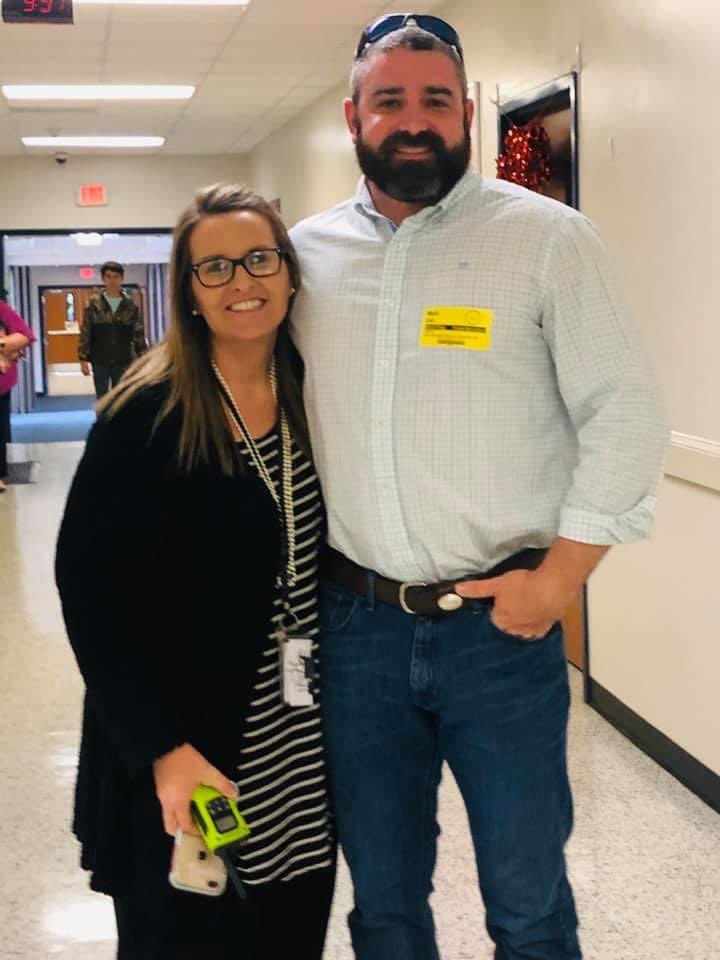 OMES_Tift's tweet image. Happy National Assistant Principal Week to our awesome AP, Mrs. Amanda Lee! We are blessed with the BEST! (Pictured are Mrs. Lee and her husband, Mr. Matt Lee)