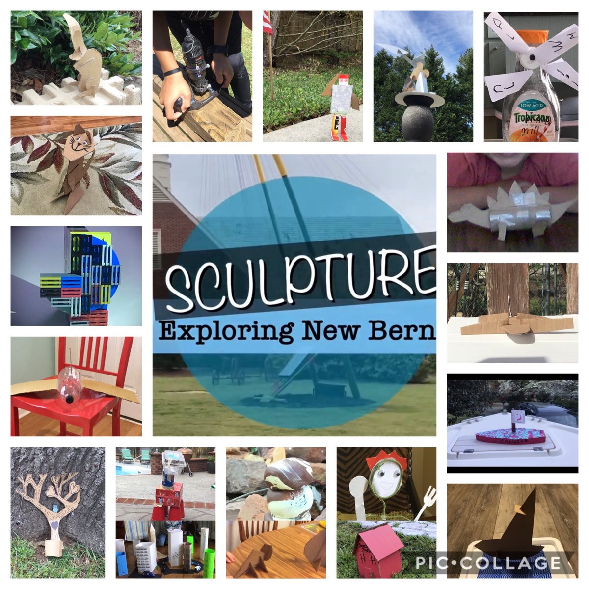 AHB "At Home" Art!
Our students and Mr. C rocked it! 
❤️🐻📷