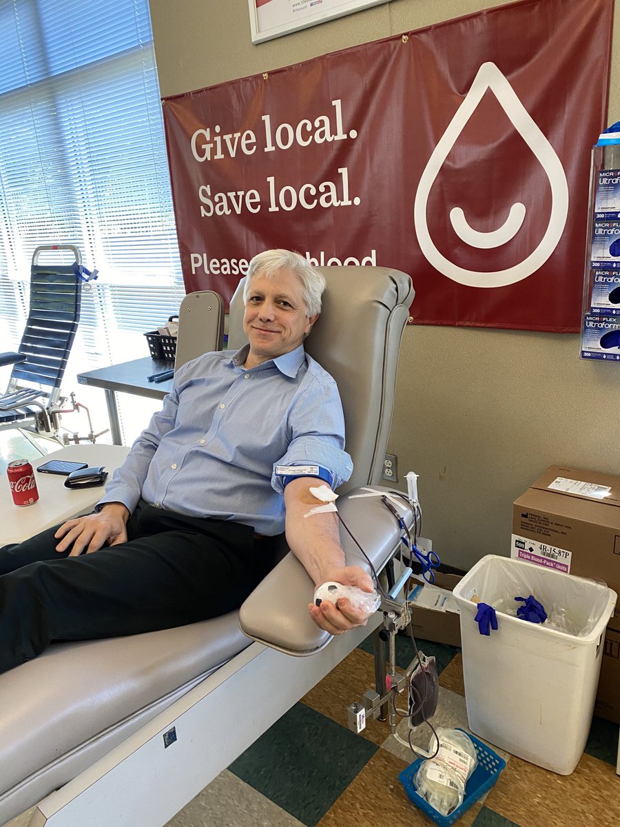 ronanders2020's tweet photo. PT convinced me to donate blood today. The need is significant... does she need to convince you? ⁦@EastAlabamaMed⁩ ⁦@eamc⁩ ⁦@CityofAuburnAL⁩ https://t.co/Pam70nDYIa