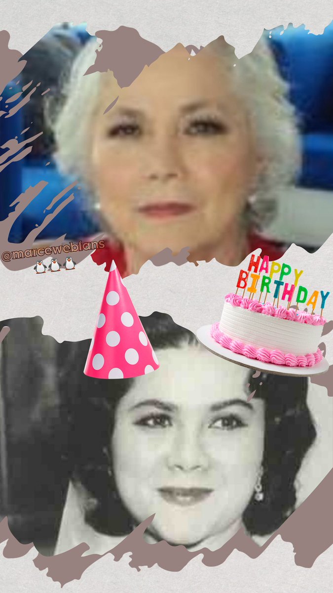 marcewebfans's tweet photo. Feliz cumpleaños #MeraMera #Hb2uLupita que este nuevo año venga cargado de muchas cosas bonitas para ti y tu familia te queremos #MamáLupita #Marcewebfans @cascaruffo @braviela @victoriaruffo31 https://t.co/PjSsBrnnvs