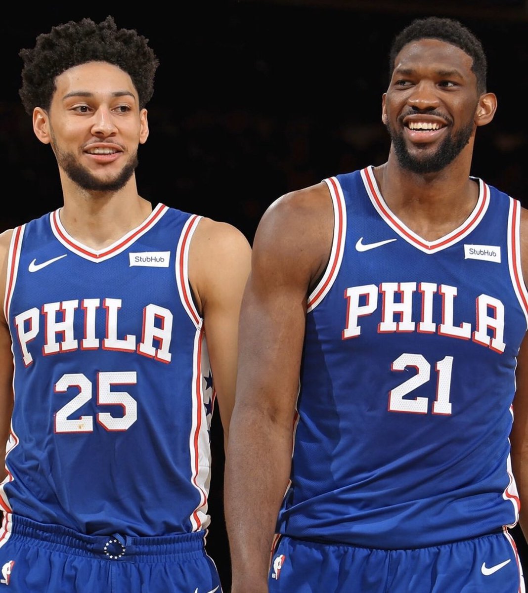 If teammates had each other’s hair...

#PhilaUnite 

📸: <a href="/BleacherReport/">Bleacher Report</a>