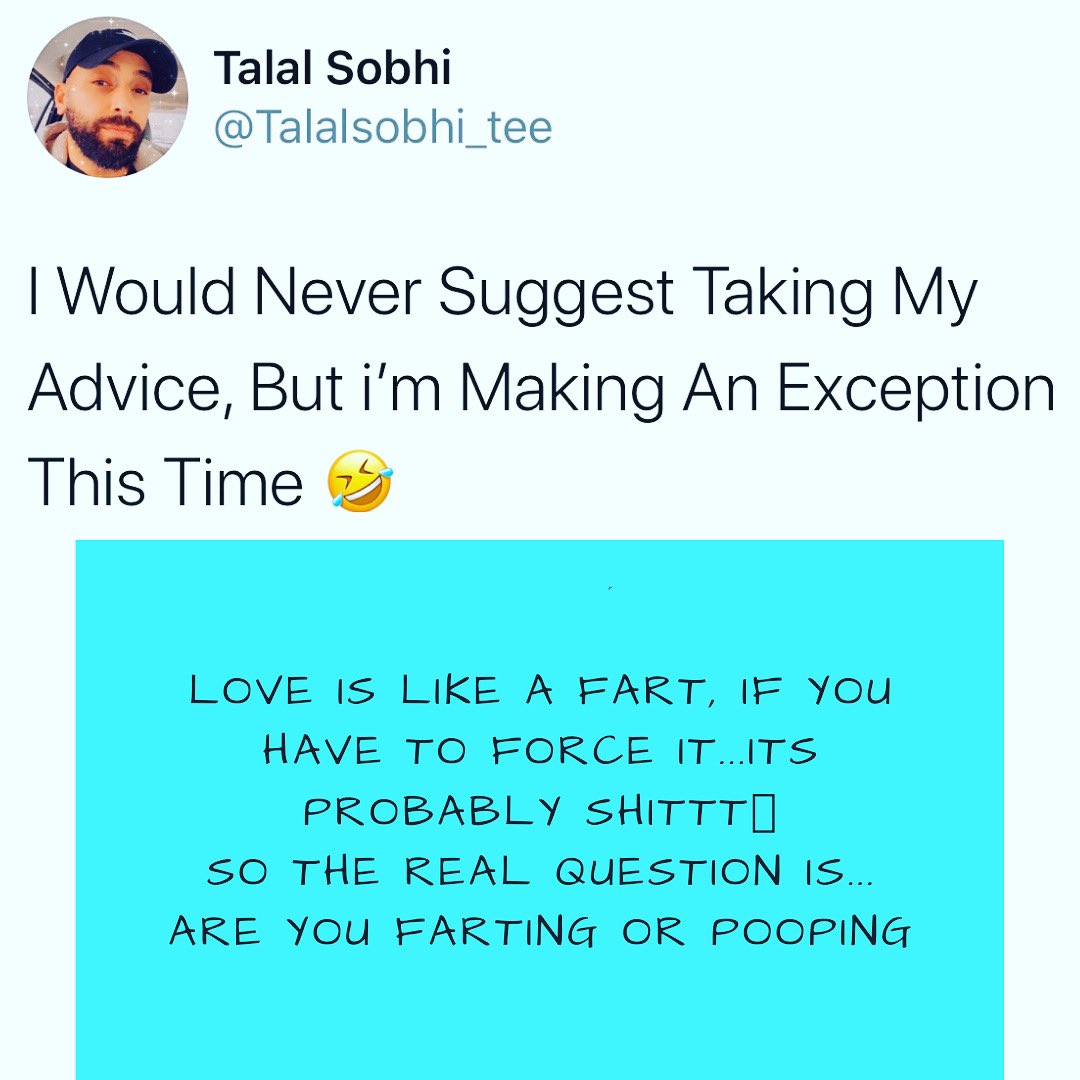 Talalsobhi_tee's tweet photo. Comment Below With Your answer!!
#hilarious #humor https://t.co/658BfTTnO3