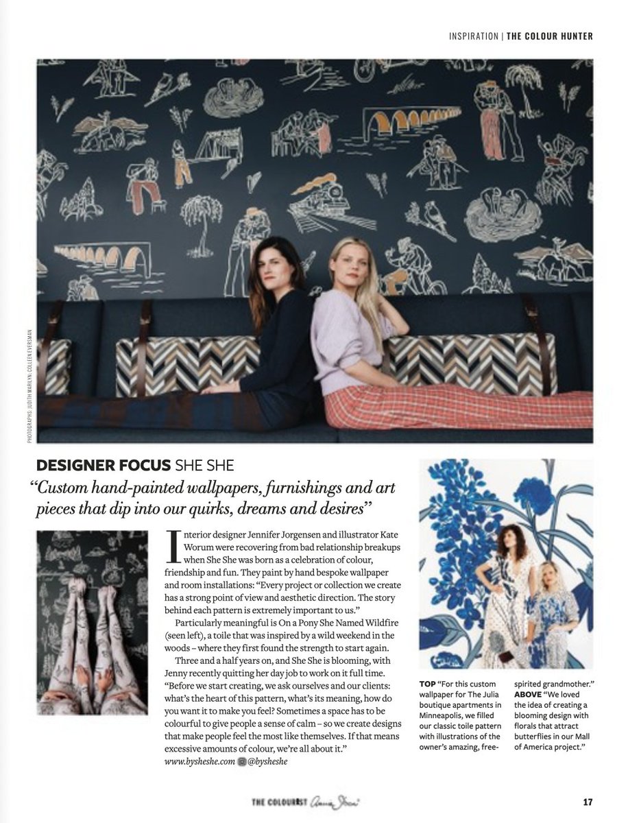bysheshe's tweet photo. We are very excited to hop the pond and to be part of Issue 4 of @AnnieSloanHome  😍 We love the projects they chose to include as well, The Julia, @mallofamerica  and our original passion project, "On a Pony She Named Wildfire" 🦄 #bysheshe https://t.co/N0Z9eA1q7P