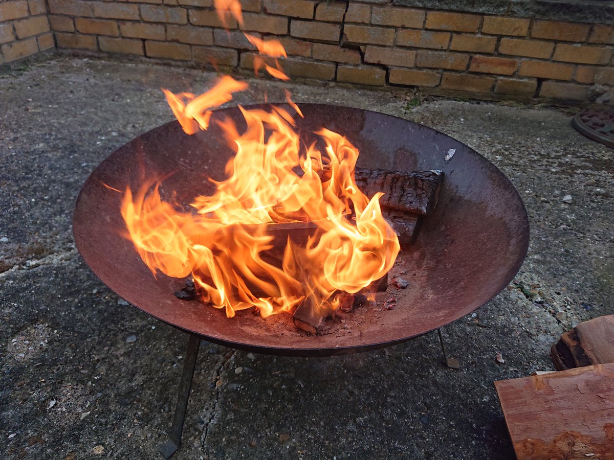KitBrunger's tweet image. Joining in the great virtual campfire! #covid19campfire