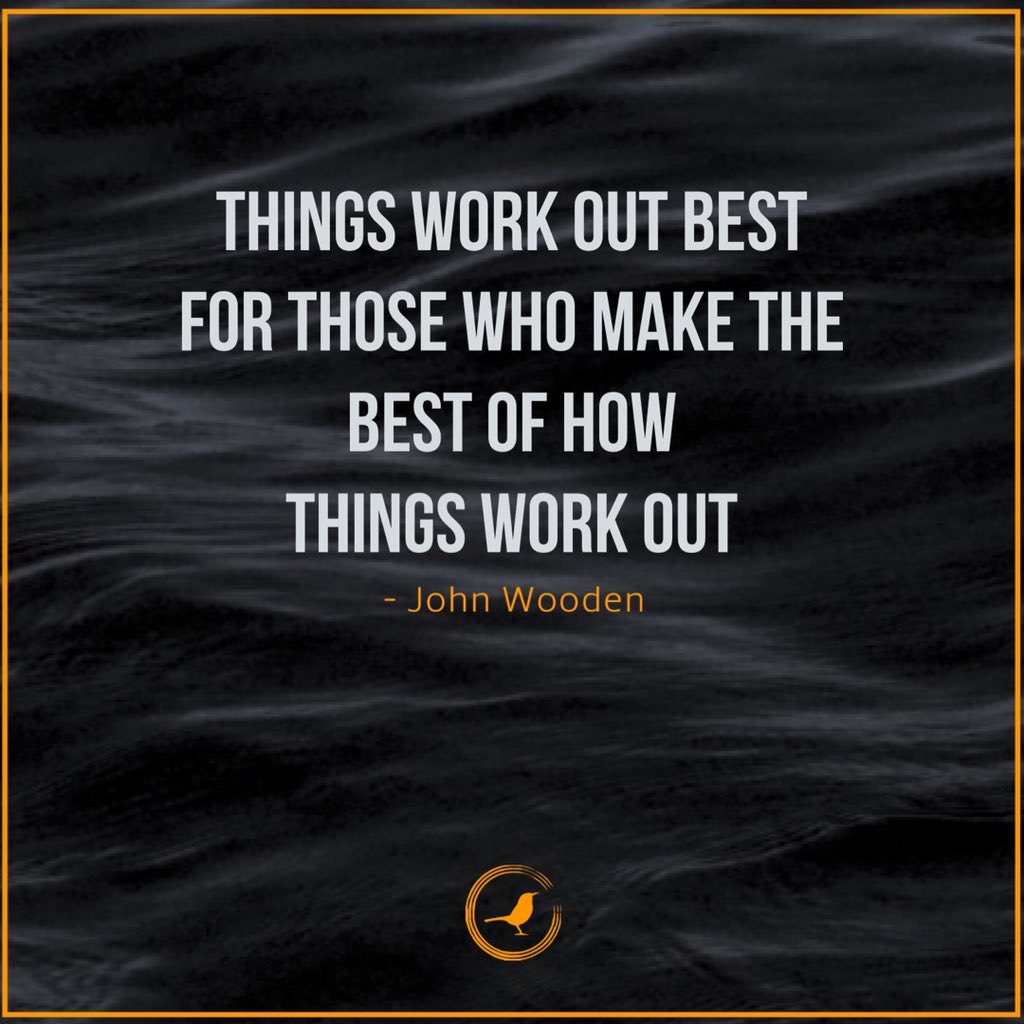 ThreeWren's tweet photo. Things don’t always follow your plan. That’s why you need to make the best out of any situation and learn from it.
Are you making the best out of your situation if you’re self quarantined?
Follow that dream! It’s in your head for a reason. Make it happen!
#birdbytes #motivation https://t.co/2Ot8cJatLR