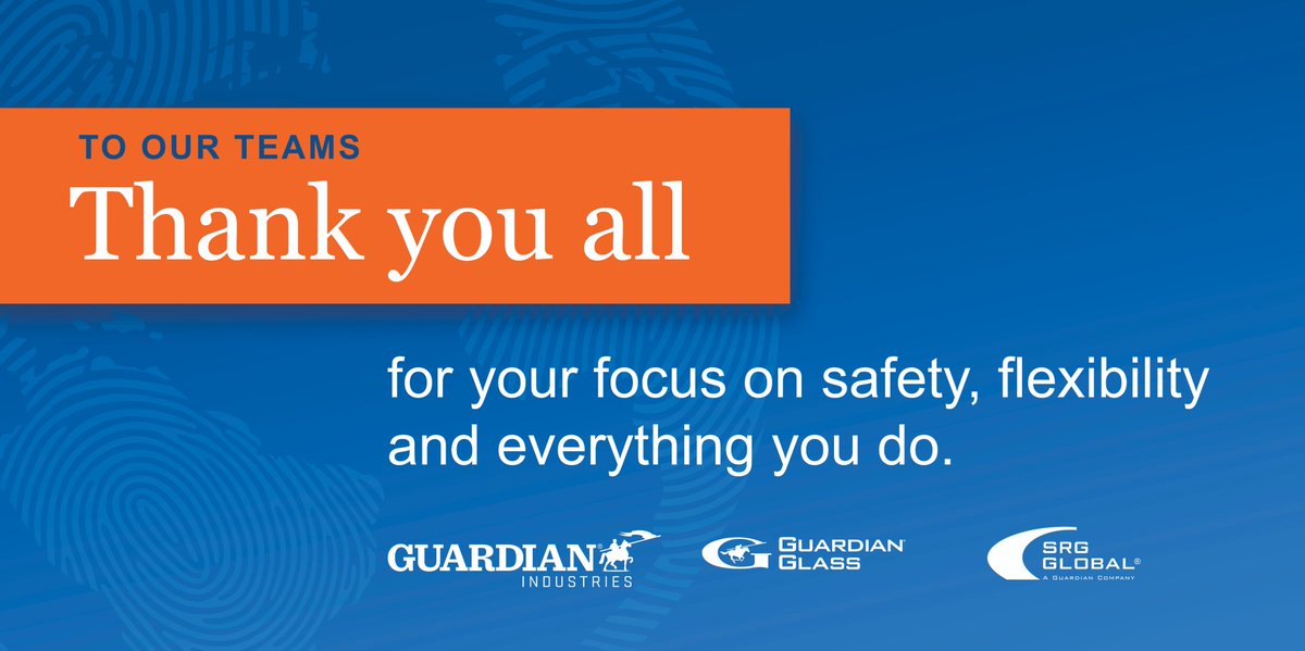 Our No. 1 priority continues to be health, safety &amp; well-being of our employees, their families &amp; our communities. Thanks to our employees, particularly at facilities, who are working hard to support customers/key constituents while focusing on safety in these challenging times.