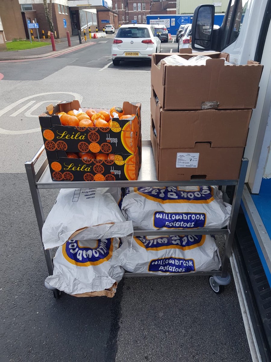 Thank you <a href="/PrestigeSuite/">Prestige Suite</a> <a href="/GBhatiaDL/">Gurpreet Bhatia DL</a> for another delivery of meals and fresh fruit to our hospitals <a href="/SWBHnhs/">SWB NHS Trust</a> Thank you to our amazing catering team for stocking up@the fridges and freezers across the trust for staff to access meals between 7pm  and 7am #kindness #inittogether