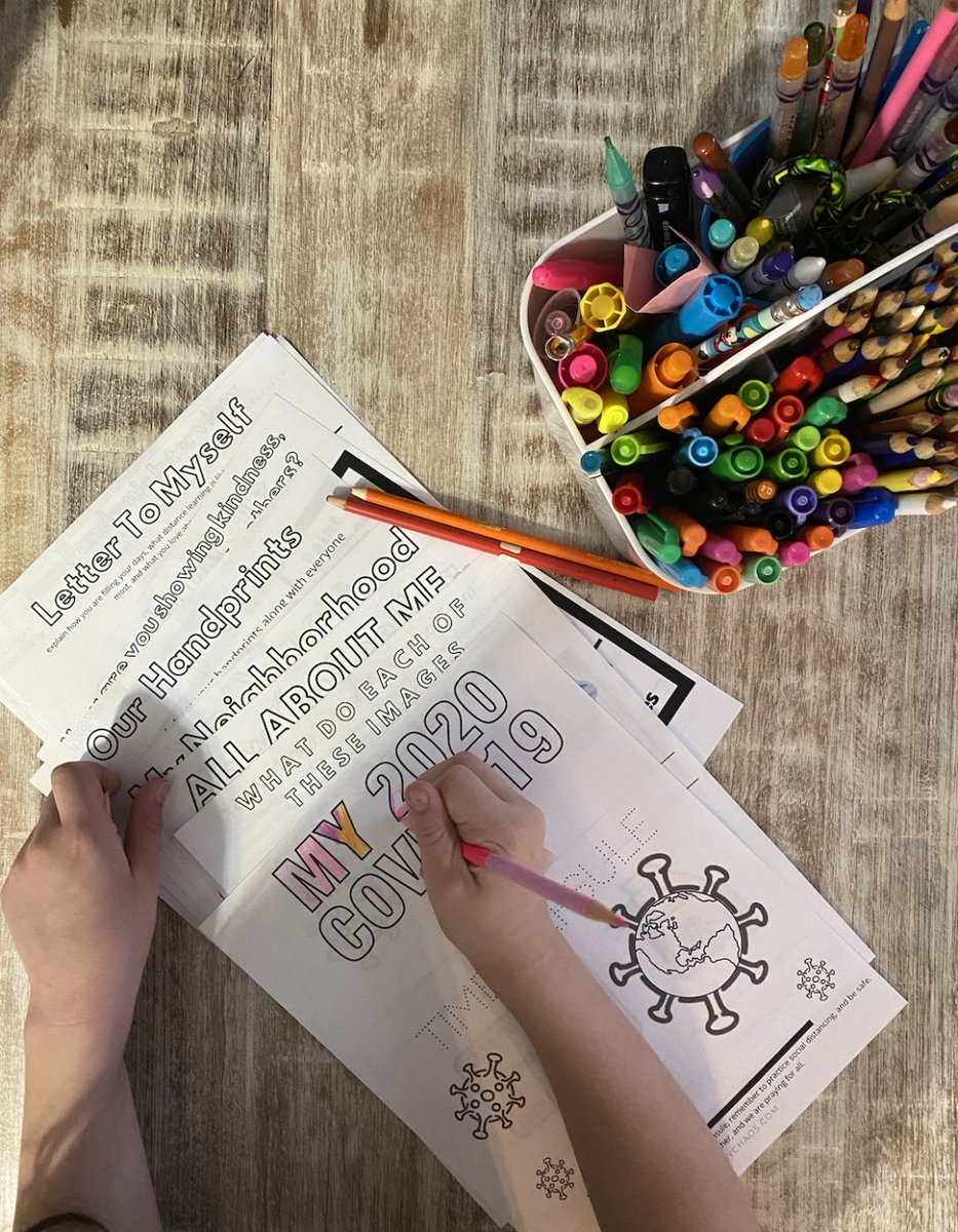 GeanineCilenti's tweet photo. If you're looking for an activity to do with your kids, have them document their COVID-19 pandemic experience with a time capsule. #Covid19 #NYStrong #TimeCapsule https://t.co/y6tT84OgyG https://t.co/h9dwtdIezR