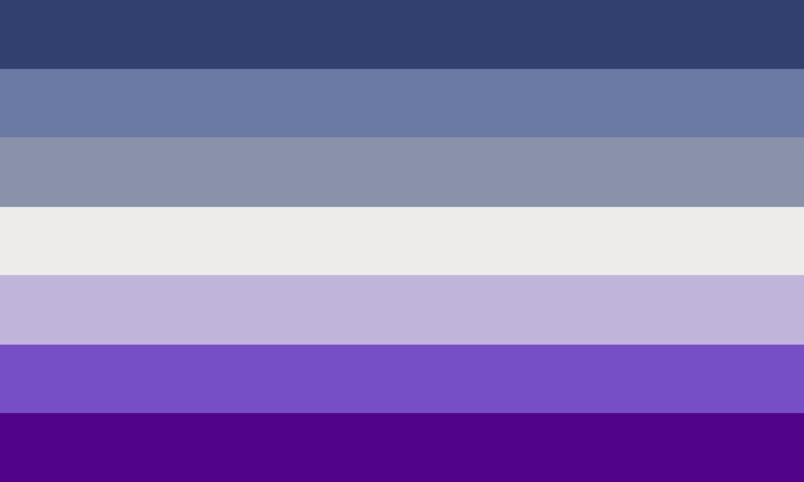 (new) butch flag- created because terfs took labrys- the tones just mirror the pink lesbian flag to create a more masculine approach, so the same meanings apply