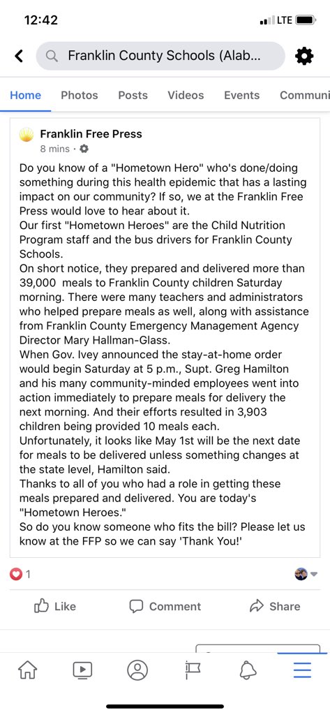 👏🏻👏🏻👏🏻Franklin County Schools’ CNP Hometown Heores👏🏻👏🏻👏🏻👏🏻