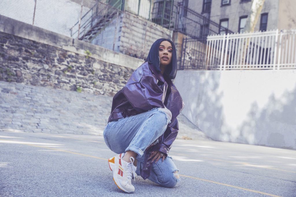 In addition to fashion weeks and her Fashion Nova lines, Cardi’s influenced and selling power has earned her multi-million dollar campaigns with Reebok, Pepsi & Steve Madden.: Reebok/Steve Madden