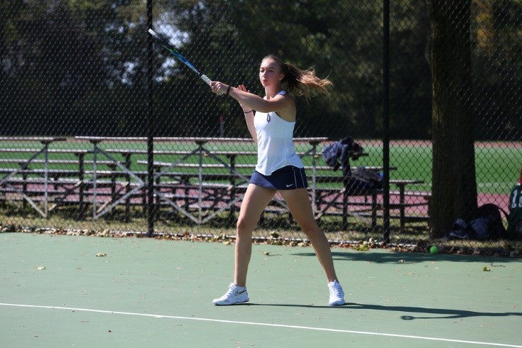 duqsaac1's tweet photo. “I chose to play tennis because it gave me that time to be alone and just let all my energy out and fight. Doing it with a purpose for a team just made it even better”@margot_pessy
 #NatlSADay @GoDuquesne @atlantic10 @DuqTennis https://t.co/jpbRpxABMO