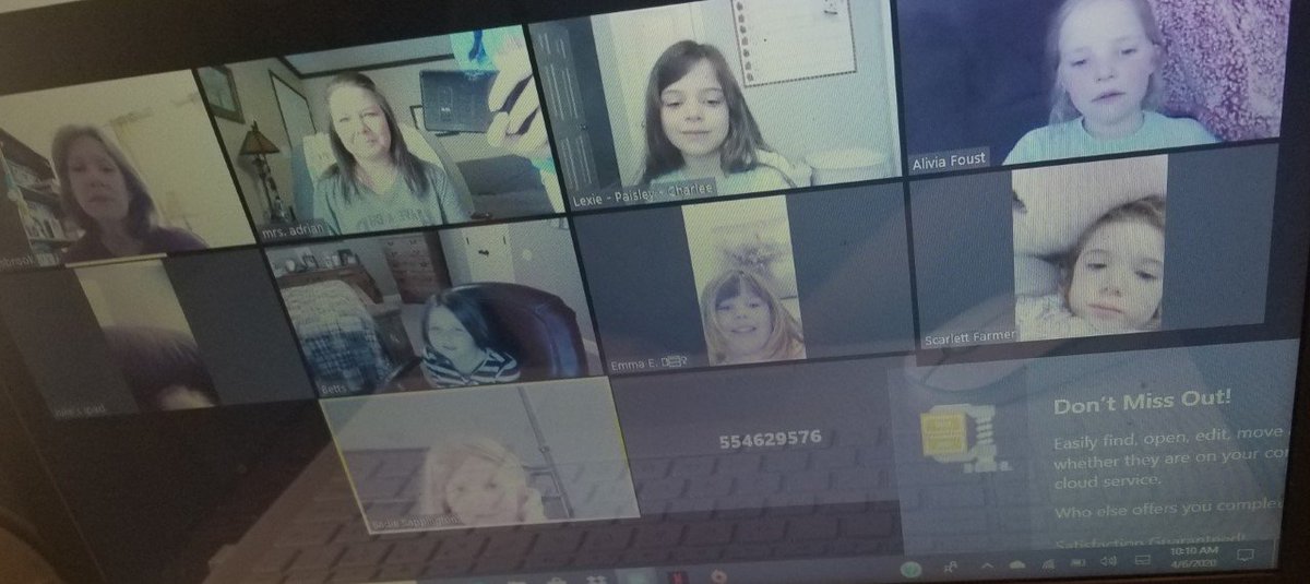 d_rocks2's tweet photo. We also got to Zoom our precious girls!!! We love them and miss them!!! 😍❤️❤️@TweetDCS_LPS https://t.co/01swiox2RP
