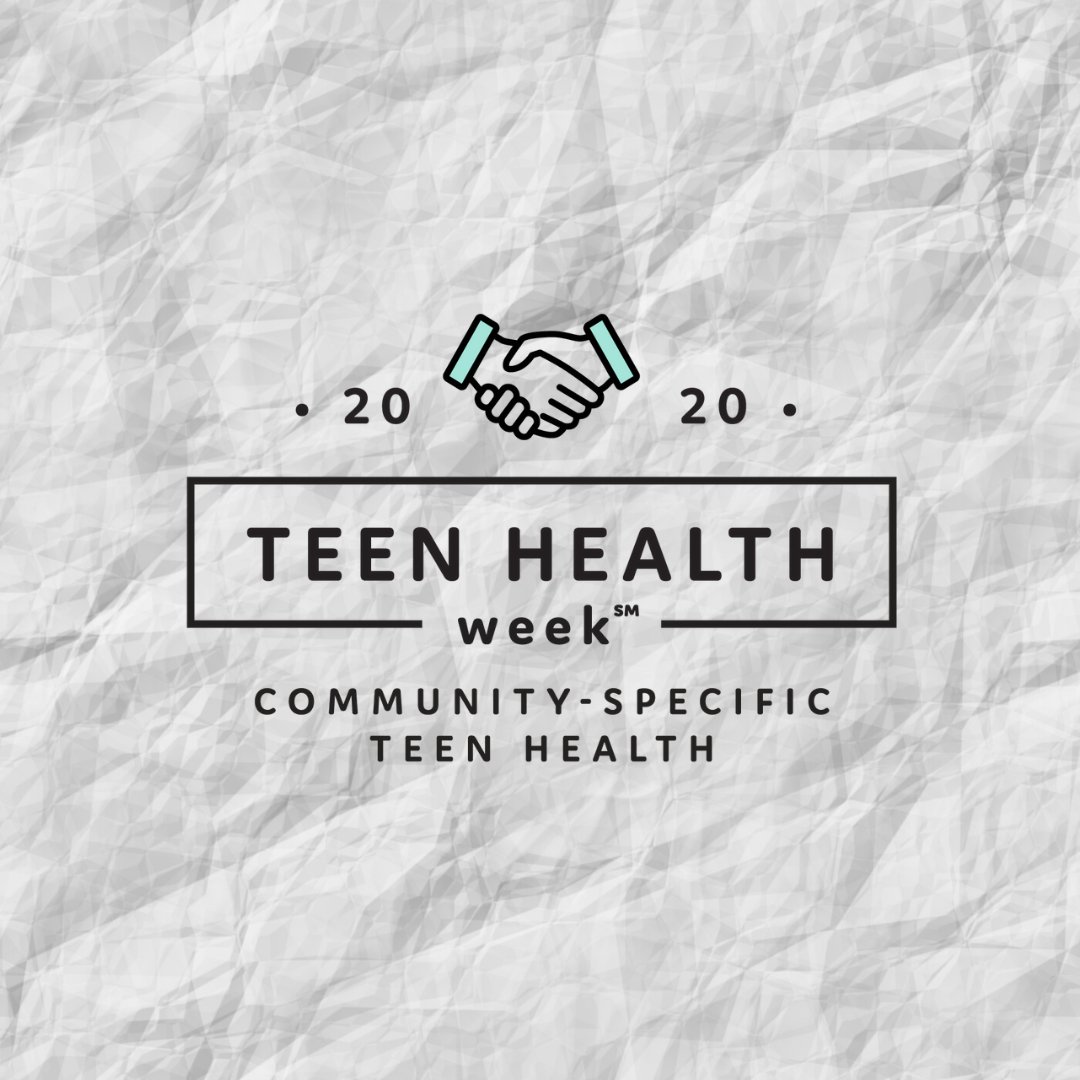loveleadshere's tweet photo. Teen Health Week encourages teens to take charge of their physical &amp; mental health to facilitate healthy habits they will carry with them throughout their lives. Each day will focus on a specific theme related to teen health. @teenhealthweek for more information. #teenhealthweek https://t.co/Ohg7LuyGjU
