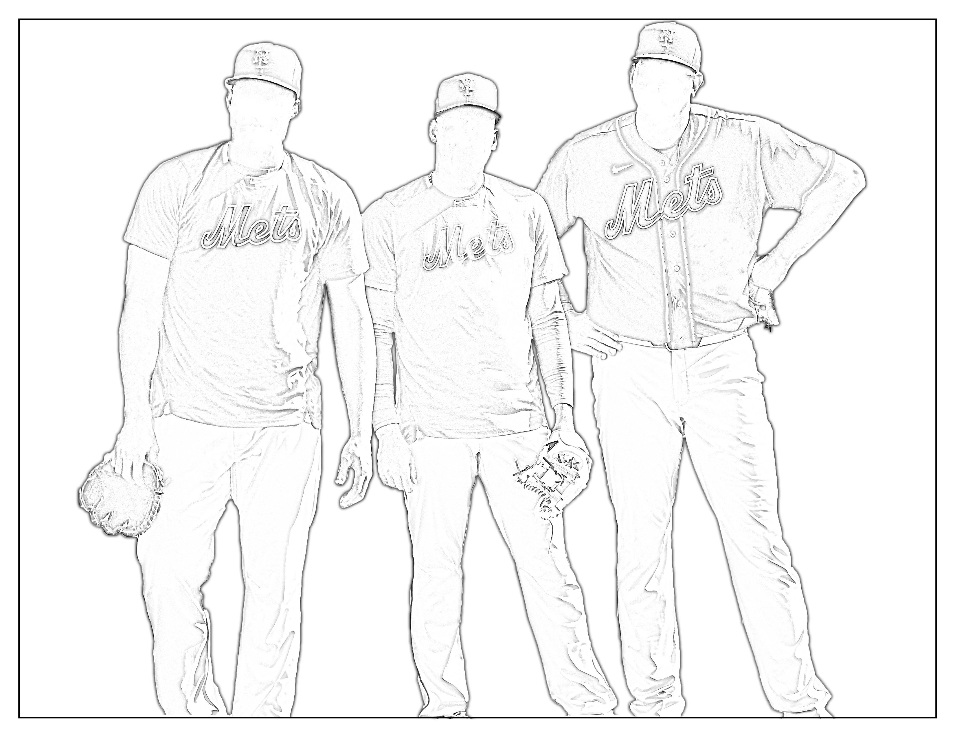 Ny Mets Logo Coloring Pages