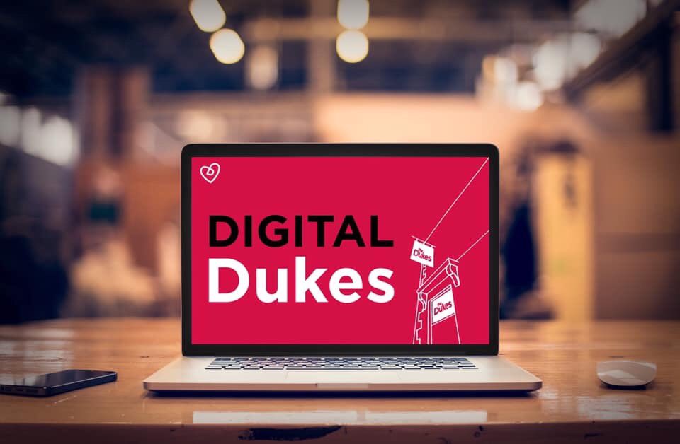 TheDukesTheatre's tweet photo. Every Monday we’ll be dropping on of our #DigitalDukesMasterclass videos, with some offering out our professional knowledge for creatives & artists and others showcasing our staff’s skills outside of work 👍
We’ll post them on social & here: https://t.co/7KDAsYlUF8 #DigitalDukes https://t.co/TWLFqAkZbN