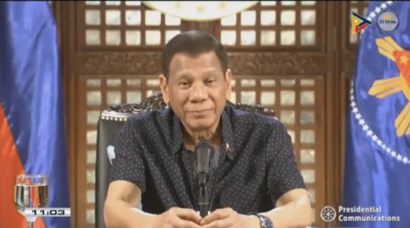 MissCreslee's tweet photo. I can't resist to shed tears of seeing him tired and li'l skinny. 

I prayed for your good health and safety President/Tatay Digong. 

Thank you so much.😘

#IStandWithDuterte https://t.co/LjmSnjIuJu