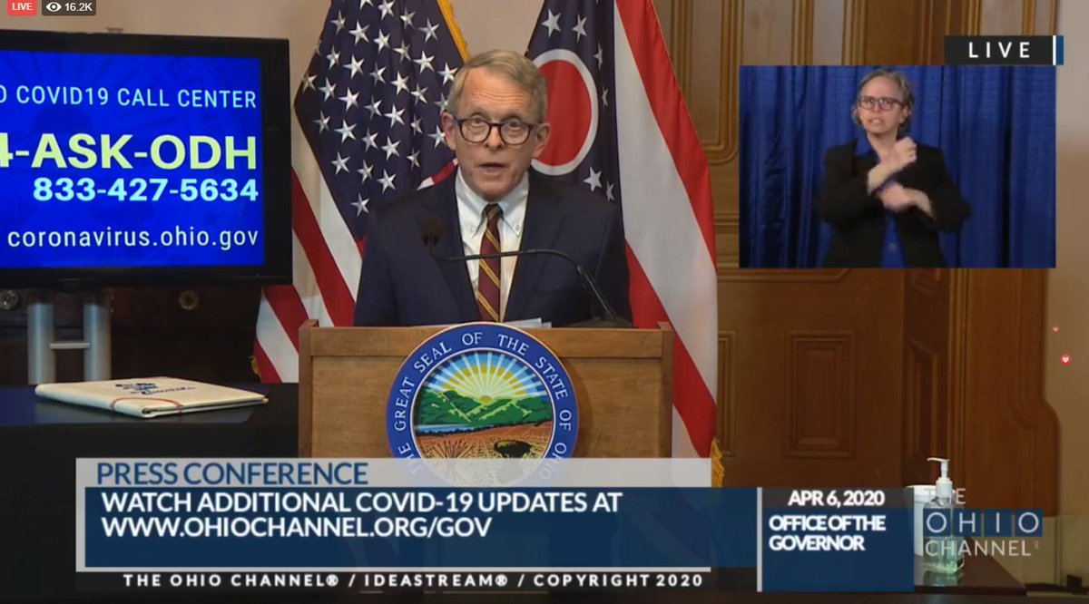 Tonight at midnight, the requirements for the new  #StayHomeOhio order begin. There are new requirements for retailers in this order, including determining a maximum number of customers allowed in the store to account for proper physical distancing.