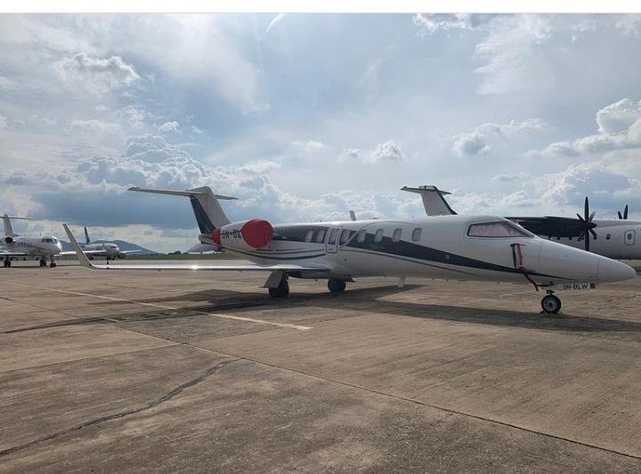 Private jet(8 seater) 5N-BLW Going for $3.950m Location is Abuja