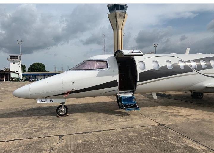 Private jet(8 seater) 5N-BLW Going for $3.950m Location is Abuja