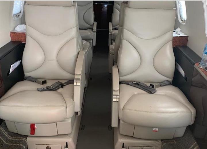Private jet(8 seater) 5N-BLW Going for $3.950m Location is Abuja