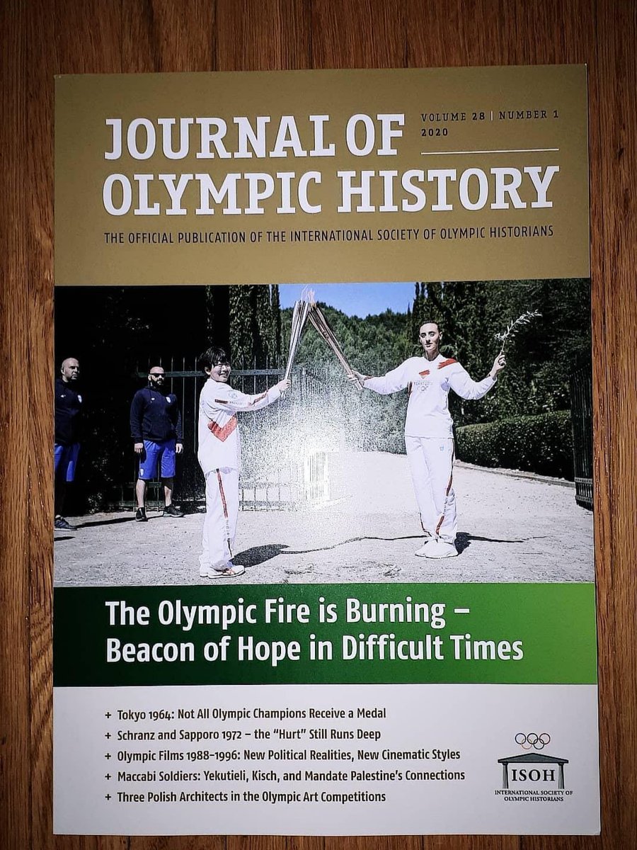 Always a good day when this comes in the mail @ISOHOlympic @iocmedia