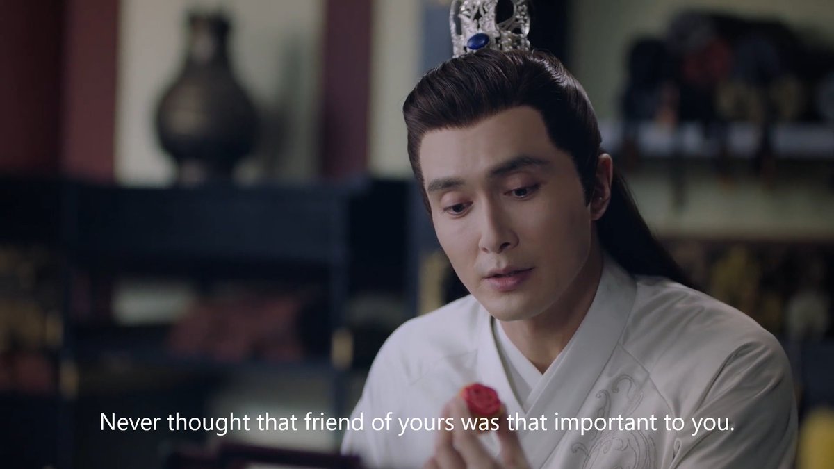 In which he thinks he is jealous of Qing Ti, but is actually jealous of himself (again). PS: Dong Hua's jealousy would reach a new level if he someday came to know a description of himself by Feng Jiu could have worked as one for Qing Ti, too.    #EternalLoveofDream