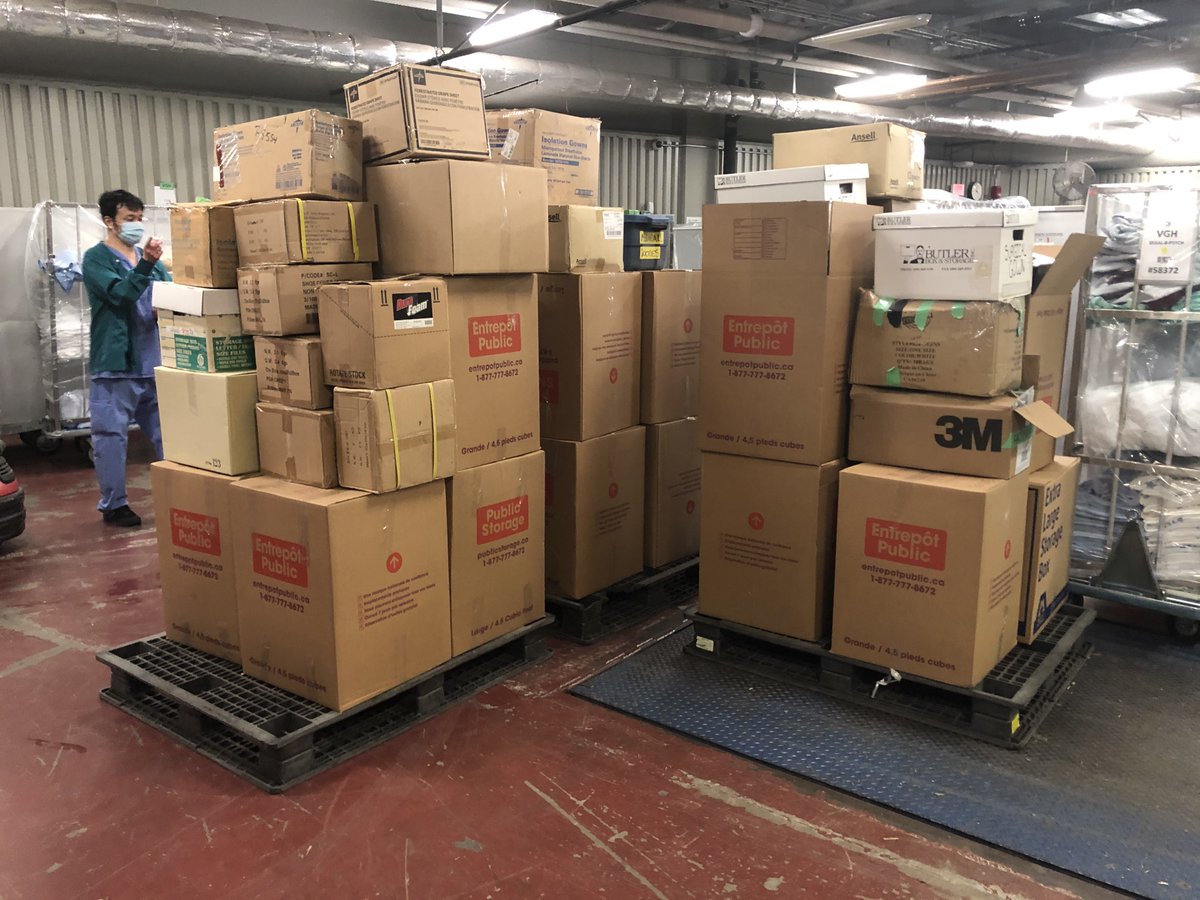 IATSE891's tweet photo. When the Call Comes – Film and Television Workers Always Show Up
The 2nd call for PPE for our healthcare heroes was an outstanding success. Vancouver Coastal Health will distribute it to Community Health workers. Thank you everyone! #891COVID-19 #891Supports https://t.co/rebZHTB0L7