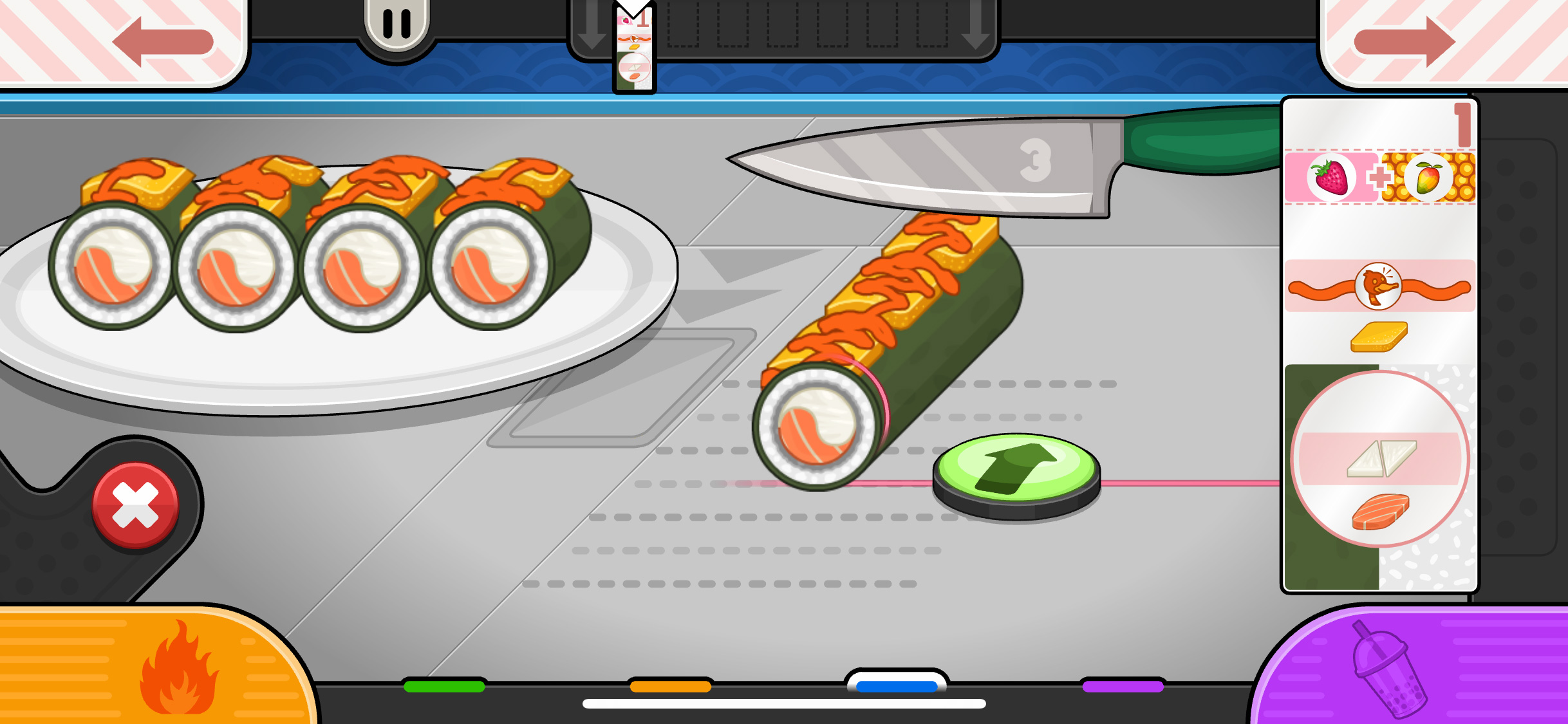 Downloaded Sushiria and expected Cupcakeria to be as good as Sushiria :  r/flipline