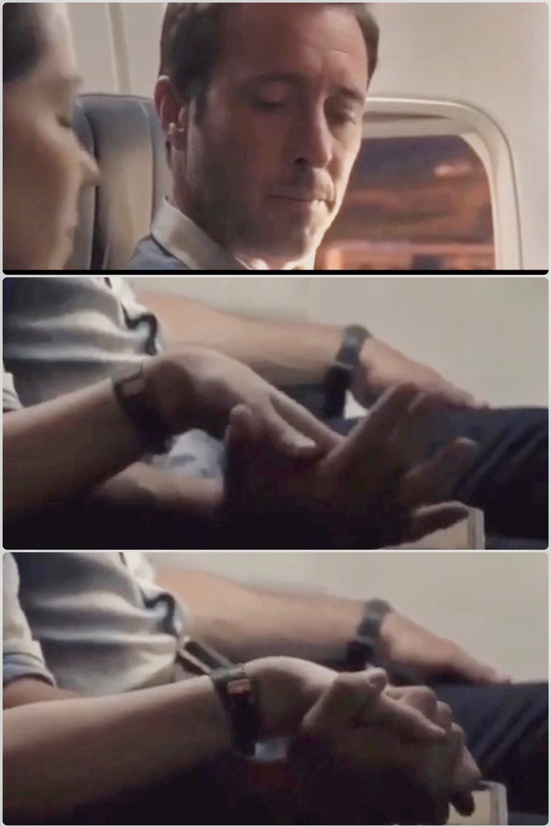 My take: Steve was leaving to find Cath. Lincoln gave Cath Steve’s flight info &amp; she found him 1st. Steve seemed relieved, not shocked to see her. Now they’re hand-in-hand ready to start their future  together. #McRoll #H50
