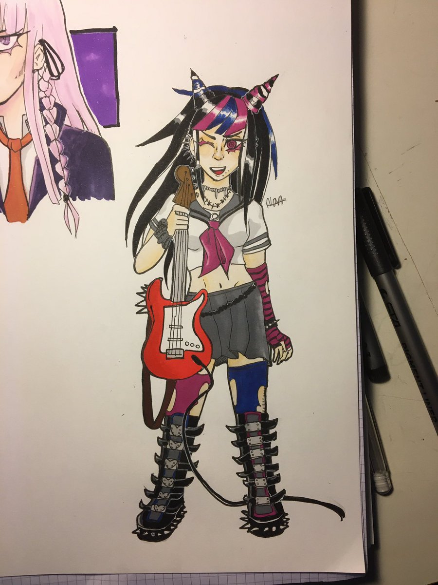 snoowva's tweet photo. I- buki mio-da! #danganronpa #ibukimioda #superdanganronpa2 https://t.co/BzaQ9lQFaC