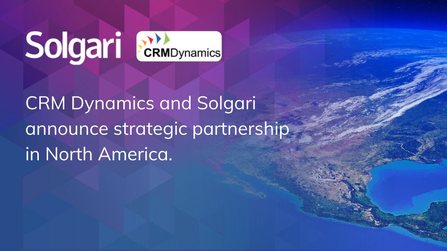 SolgariConverse's tweet photo. We are proud to announce our most recent strategic partnership in North America with CRM Dynamics, the Microsoft Dynamics 365 Inner Circle Partner.
https://t.co/bN0pQEQMk8
#Partnerships #CRMDynamics #Solgari #Microsoft
#Msdyn365 #Technology #Cloudcomputing #Msdyn365 https://t.co/upMgucSqwc